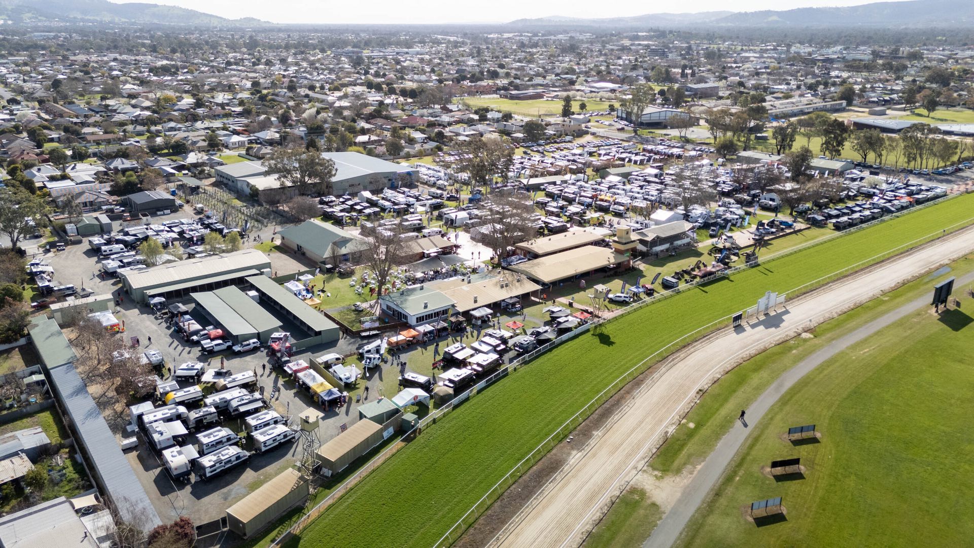 Wodonga Racecourse Background